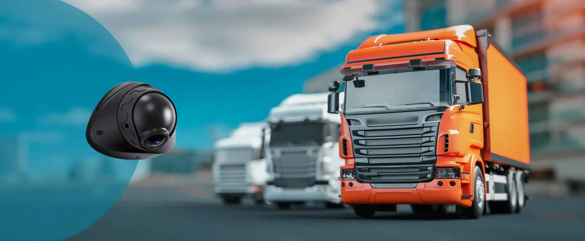 Sentinel S5 AI camera on a truck
