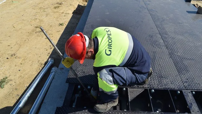 Weighbridge installation